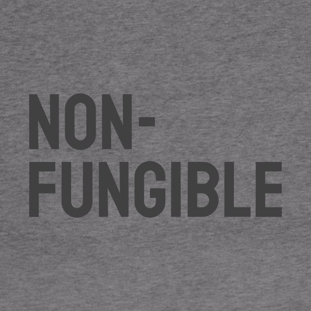 Non-fungible - NFT by info@dopositive.co.uk